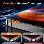 TOCOL iPhone 15 Military Grade Screen Protector Duo