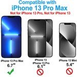 2-Pack Tempered Glass Screen Protectors for iPhone 13 Pro Max