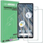 AOKUMA Tempered Glass Screen Protector for Pixel 7a