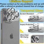 2-Pack Tempered Glass Screen Protectors for iPhone 13 Pro Max