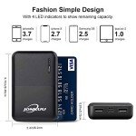 10000mAh High-Capacity Power Bank with 4 USB Ports