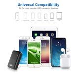 10000mAh High-Capacity Power Bank with 4 USB Ports