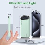 10,000mAh Portable Power Bank with Dual USB Outputs