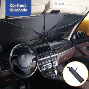 Car Umbrella Sunshade for Front Windshield Protection