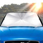 Car Umbrella Sunshade for Front Windshield Protection