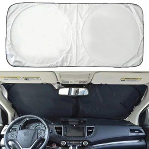 Folding Car Window Sunshade for UV Protection