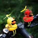 Yellow Duck with Helmet Car Accessory