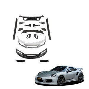 Langyu Carbon Fiber Side Skirt Kit for Porsche 911