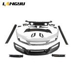 Langyu Carbon Fiber Side Skirt Kit for Porsche 911
