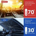 Car Front Window Sunshade Umbrella for Protection