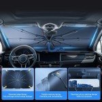 Car Front Window Sunshade Umbrella for Protection