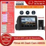 70mai A800S 4K Dash Cam with GPS and ADAS