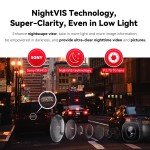 4K Dual Dash Cam with WiFi & GPS