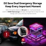 4K Dual Dash Cam with WiFi & GPS
