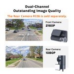 70mai A800S 4K Dash Cam with GPS and ADAS