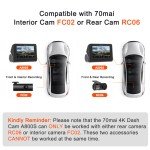 70mai A800S 4K Dash Cam with GPS and ADAS