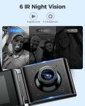 AZDOME M550 Pro 4K Dash Cam with WiFi