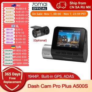 70mai A500S Pro Plus Dash Cam with GPS