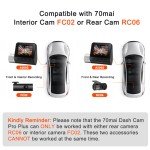 70mai A500S Pro Plus Dash Cam with GPS