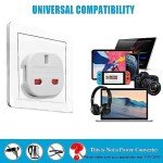 UK to USA Travel Plug Adapter - 3 Pack