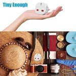 UK to USA Travel Plug Adapter - 3 Pack