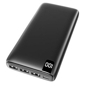 Riapow 26800mAh Power Bank with 4 Outputs
