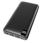 Riapow 26800mAh Power Bank with 4 Outputs