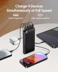 Riapow 26800mAh Power Bank with 4 Outputs