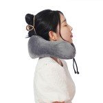 Makimoo 360° Travel Neck Pillow with Storage Bag