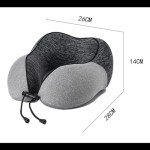 Sam's Lightweight Memory Foam Travel Neck Pillow