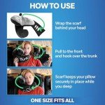 Chin Support Travel Pillow for Airplane Rest