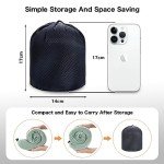 Memory Foam Travel Neck Pillow with Storage Bag