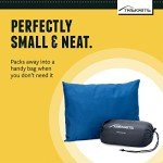 Trekrite Compact Packaway Travel Pillow with Case