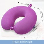 Gosider Purple Travel Neck Pillow – Memory Foam Support