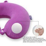 Gosider Purple Travel Neck Pillow – Memory Foam Support
