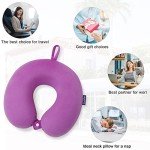 Gosider Purple Travel Neck Pillow – Memory Foam Support