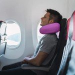 Gosider Purple Travel Neck Pillow – Memory Foam Support