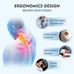 Travel Neck Pillow - Adjustable Memory Foam Comfort