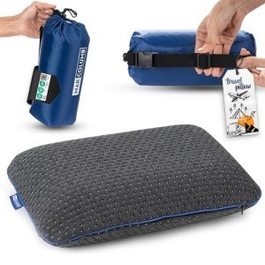 Comfortable Travel Memory Foam Pillow - Easy to Carry