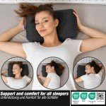 Comfortable Travel Memory Foam Pillow - Easy to Carry