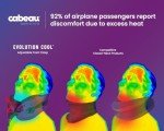 Cabeau Evolution Cool 2.0 Travel Pillow - Black