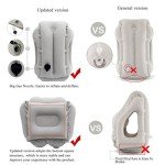 Compact Portable Air Travel Pillow - Gray