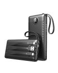 VEEKTOMX Slim 10000mAh Portable Charger with Cables