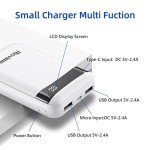 10000mAh Mini Power Bank with Fast Charge