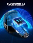 Bluetooth FM Transmitter with USB C & RGB Lights