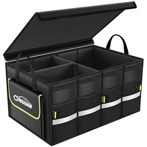 Oasser Waterproof Trunk Organizer with Lid