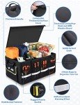 Oasser Waterproof Trunk Organizer with Lid