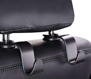 Ortarco Car Headrest Hooks for Bags and Coats