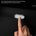 2 Pack USB Rechargeable Car LED Ambient Lights
