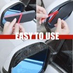 Car Side Mirror Rain Protector Cover Caps